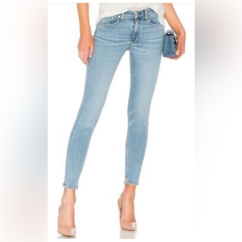 Rag & Bone Ankle Skinny Jeans Size 28 Nelly Light Wash - Picture 5 of 16